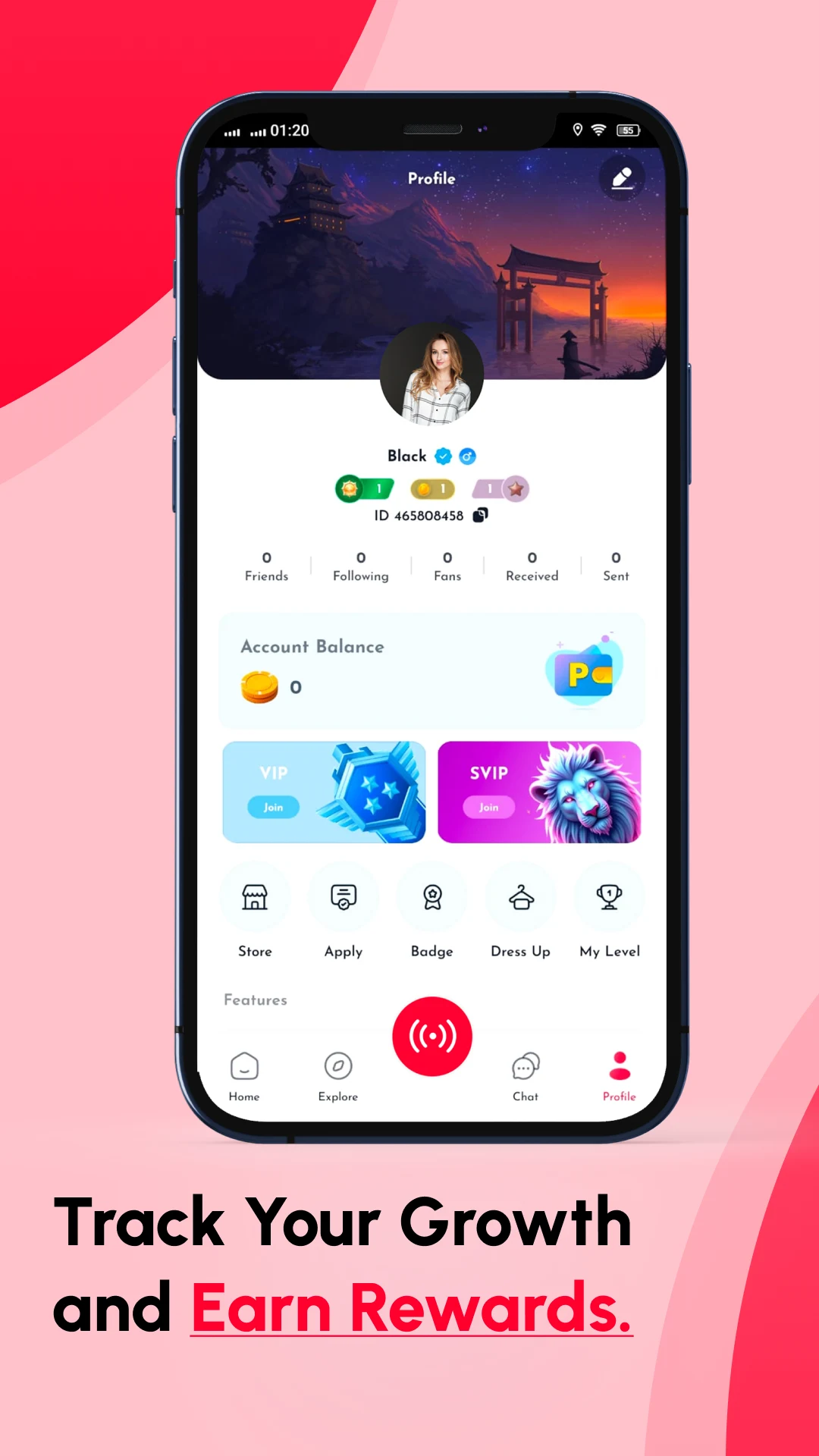 Fogo Live:Live Stream, Go Live screenshot
